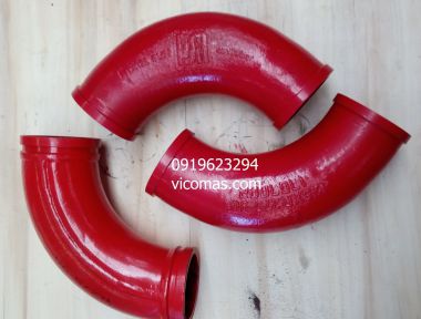 CO 90R275, ỐNG CONG / TWIN WALL ELBOW DN125 X 90D X R275