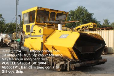 MÁY TRẢI NHỰA NÓNG VOGELE S1900-1