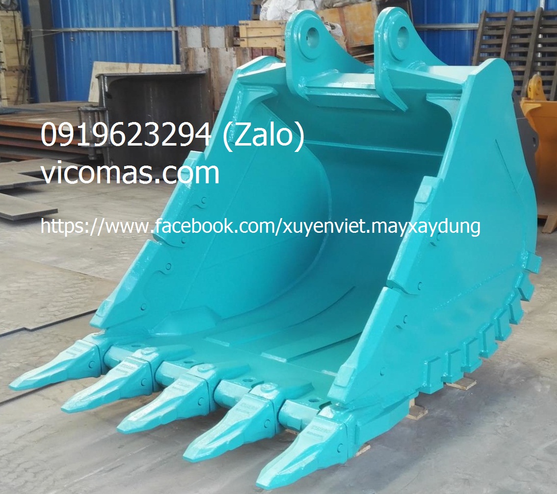 GÀU LÀM ĐÁ MÁY ĐÀO SK330 / ROCK BUCKET SK330